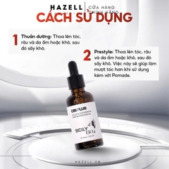 Tinh chất dưỡng tóc CIN PLUS SICILY Collagen & Keratin Hair Moroccan Oil 50ml - HÀNG NHẬP KHẨU
