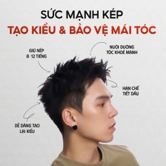Sáp vuốt tóc CIN PLUS SICILY Collagen Organic Clay Wax High Hold 30g - HÀNG NHẬP KHẨU
