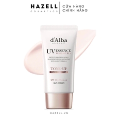 Kem chống nắng d'Alba Waterfull Tone Up Suncream Pink SPF 50+ PA++++ 50ml - Hồng