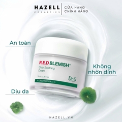 Set Kem dưỡng Dr.G Clear Soothing Cream 70ml tặng kèm 1 kem chống nắng Brightening Up Sun+ 20ml - HNK