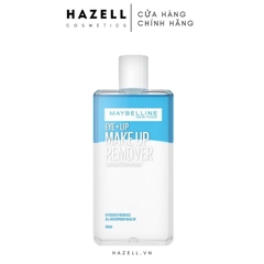 Nước tẩy trang cho mắt và môi Maybelline Eye + Lip Makeup Remover - HÀNG NHẬP KHẨU