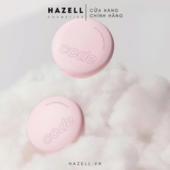 Phấn phủ nén Code Glokolor Oil Cut Pink Beam Pact 8g - HNK