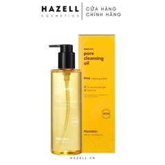 Dầu tẩy trang Hanskin Cleansing Oil & Blackhead 300ml - HÀNG NHẬP KHẨU