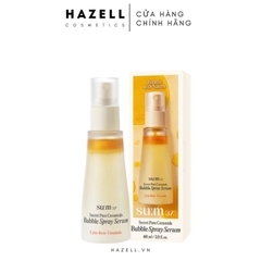 Tinh chất dạng xịt Su:m37 Secret Pore Ceramide Bubble Spray Serum 60ml - HNK