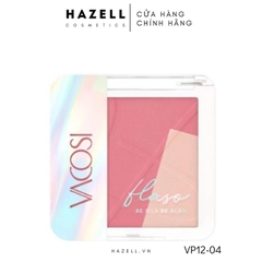 Phấn má hồng + bắt sáng VACOSI Flaso Blush Set VP12 8.3g - HNK