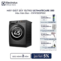 Máy giặt sấy Electrolux Inverter 10 kg sấy 7 kg EWW1023P5SC