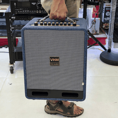 Loa Karaoke Xách Tay VHM 6502 Bass đôi 16cm