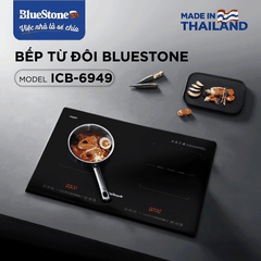 [MADE IN THAILAND] Bếp Từ Đôi BlueStone ICB-6949 5200W - Miễn phí lắp đặt, cắt đá