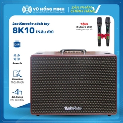 Loa Karaoke Xách Tay VHM Model: 8K10