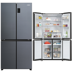 Tủ lạnh Aqua Inverter 469 lít Multi Door AQR-M536XA(GB)