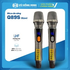Micro Không Dây Đa Năng Model: Q89S (màu xám)