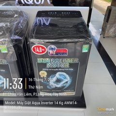 Máy Giặt Aqua Inverter 14 Kg AWM14-B2158L(B)