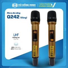 Micro Không Dây Đa Năng Model: Q242 (màu vàng)