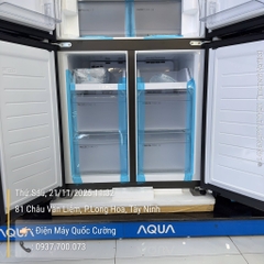 Tủ lạnh AQUA Inverter 529 lít Multi Door AQR-M600XA(GB)