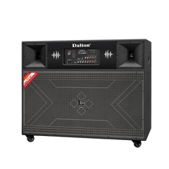 Loa kéo điện Dalton TS-18A8500 Bass đôi 50cm 3000W Karaoke bluetooth