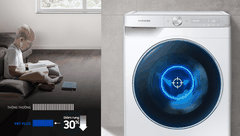 Máy giặt Samsung AI Ecobubble Inverter 12 kg WW12CGP44DSHSV