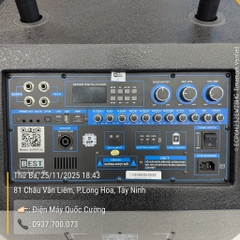 Loa karaoke kéo BEST SUPER V2 Bass 50cm 2000wat