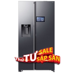 Tủ lạnh Samsung Inverter 615 lít Side By Side AI Home RS90F65D2FSV