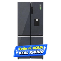 Tủ lạnh Aqua Inverter 522 lít Multi Door AQR-MA600XA(WGL)U1