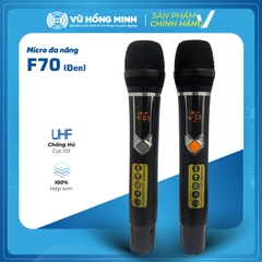 Micro Không Dây Đa Năng Model: F70 (màu đen)