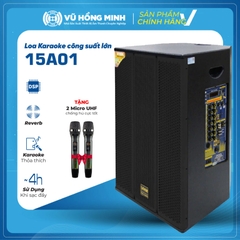 Loa Karaoke Di Động VHM 15A01 / Bass 40cm / 200W