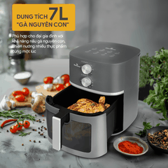 Nồi Chiên Không Dầu BlueStone AFB-5856 7 Lít 1800W