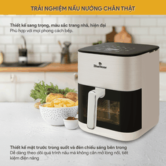 Nồi Chiên Không Dầu BlueStone AFB-5867 6 Lít 1800W