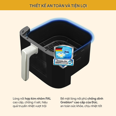 Nồi Chiên Không Dầu BlueStone AFB-5867 6 Lít 1800W