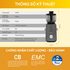 Máy Ép Chậm BlueStone SJB-6553 150W