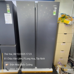 Tủ Lạnh Aqua Inverter 569 Lít AQR-S633XA(SL)