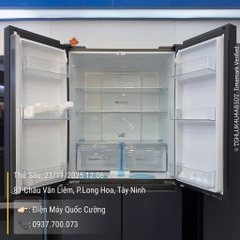 Tủ lạnh Aqua Inverter 469 lít AQR-M532XA(CBC)