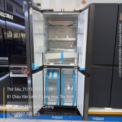 Tủ Lạnh Aqua Inverter 410 Lít AQR-M466XA(GB)