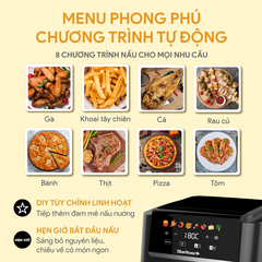 Nồi Chiên Không Dầu BlueStone AFB-5851 6.5 Lít 1700W