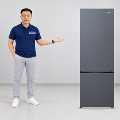 Tủ lạnh Aqua Inverter 324 lít AQR-B390MA(SLB)