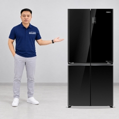 Tủ Lạnh Aqua Inverter 469 Lít AQR-M536XA(GB)