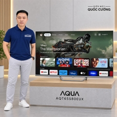 Google Tivi QLED Aqua 4K 65 inch AQT65S80EUX