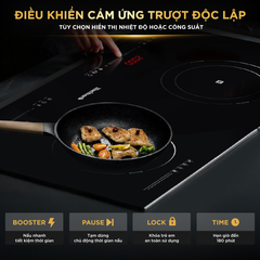 Bếp Từ Đôi BlueStone ICB-6825 5000W - Miễn phí lắp đặt, cắt đá