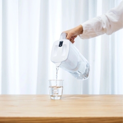 Bình lọc nước Brita Liquelli White 2.2L (có sẵn 1 lõi lọc Maxtra Pro 150L)