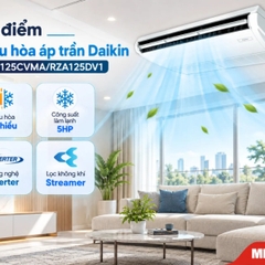Điều hòa áp trần Daikin 2 chiều Inverter 42.000BTU FHA125CVMA/RZA125DV1
