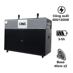 Loa kéo CAVS PA215 bass 40cm 600W