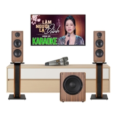 Dàn karaoke mini GD13 (Kadma BS56 Sub Su30 Chân loa KST70)