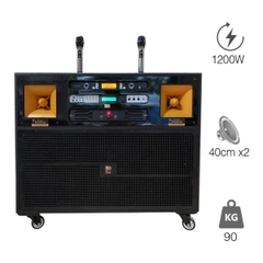 Loa Prosing J97 Pro công suất 1200W 2 Bass 40 cm