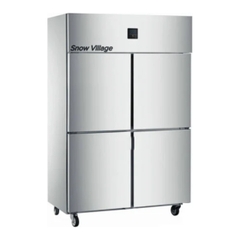Tủ đông 4 cửa inox Snow Village SLLDZ4-820LD