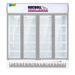 Tủ mát 4 cánh kính Oucboll 1580L LC-1580F