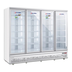 Tủ mát 4 cánh Alaska 2300 lít SL-24C4