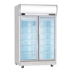 Tủ mát 2 cánh kính Berjaya 2D/DC-SM - 976 lít