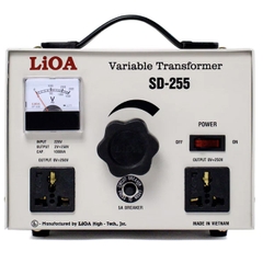 Biến áp vô cấp Lioa SD 255