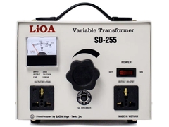 Biến áp vô cấp Lioa SD 255