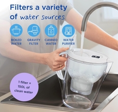 Bình lọc nước Brita Marella XL 3.5L (có sẵn 1 lõi lọc Maxtra Pro 150L)
