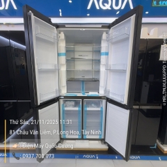 Tủ lạnh AQUA Inverter 529 lít Multi Door AQR-M600XA(GB)